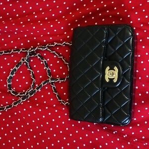 Crossbody black beautifull bag